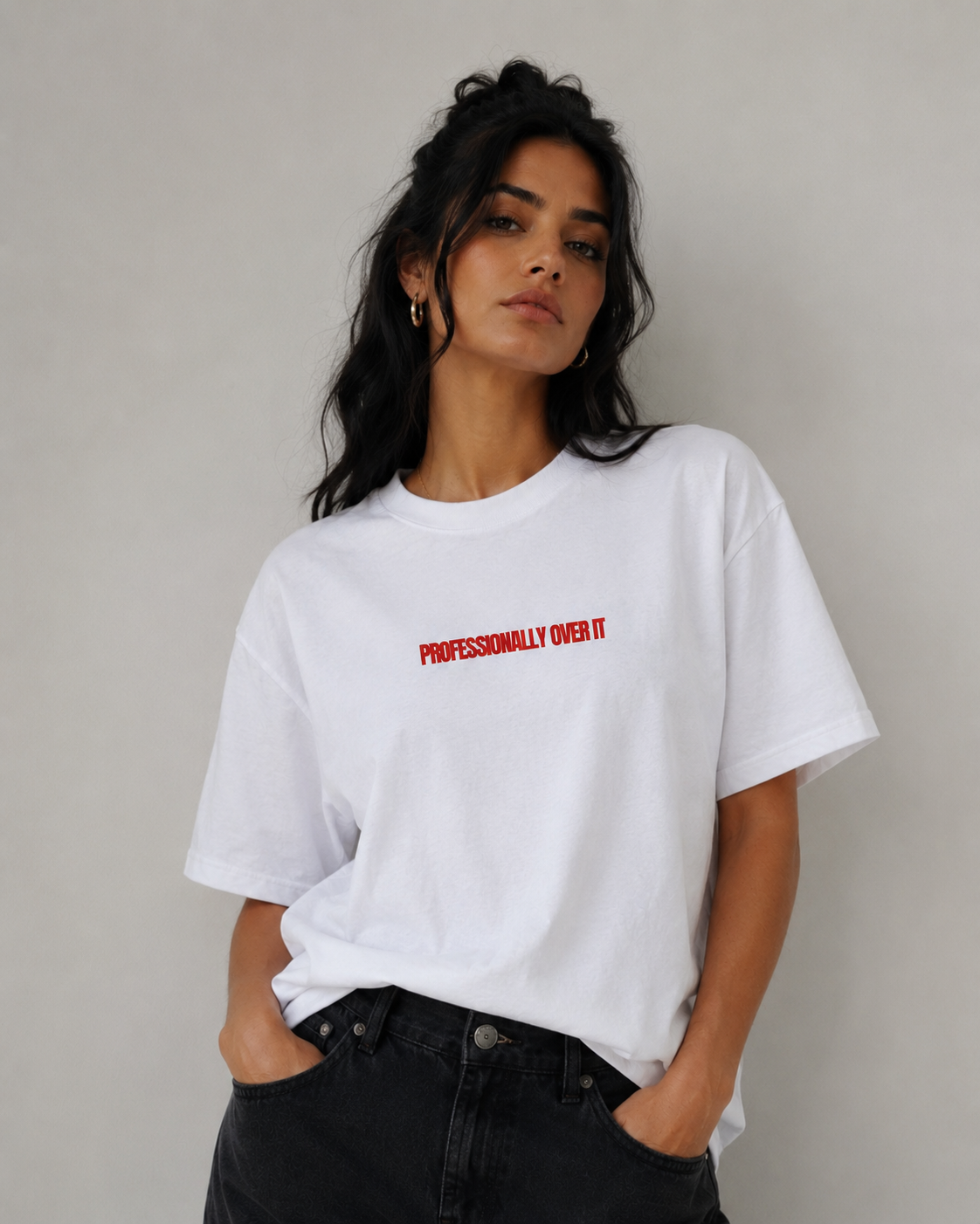 Professionally Over It Tee