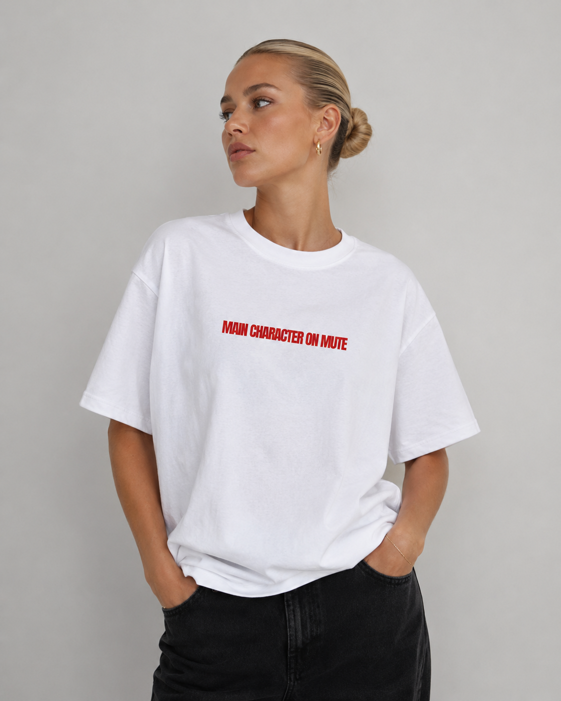 Main Character On Mute Tee