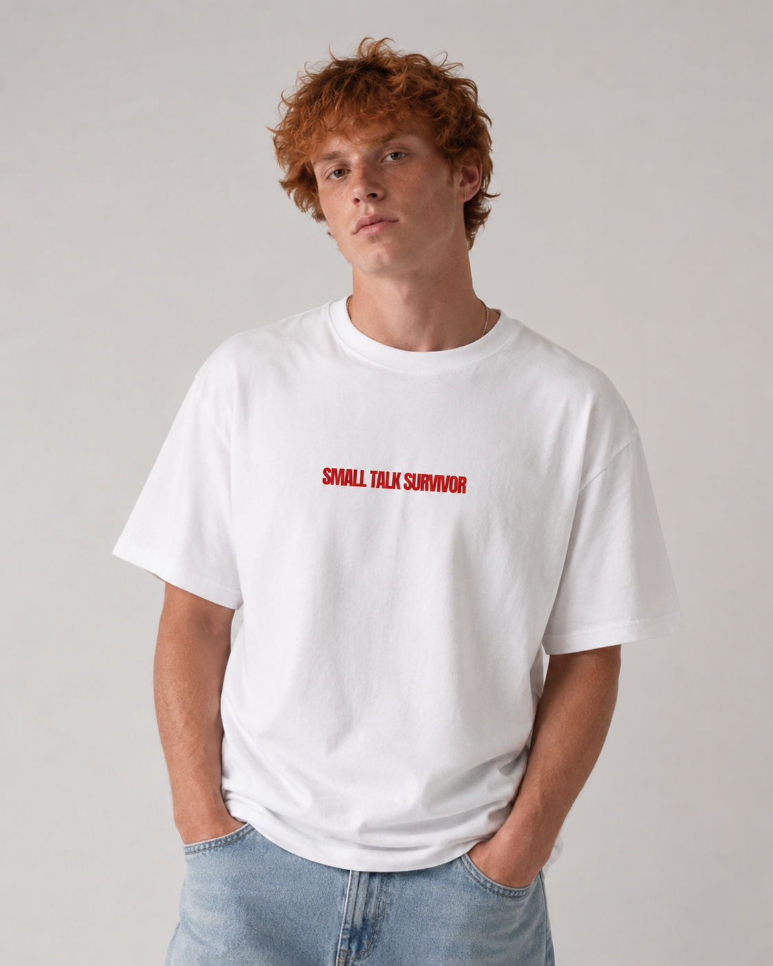 Small Talk Survivor Tee