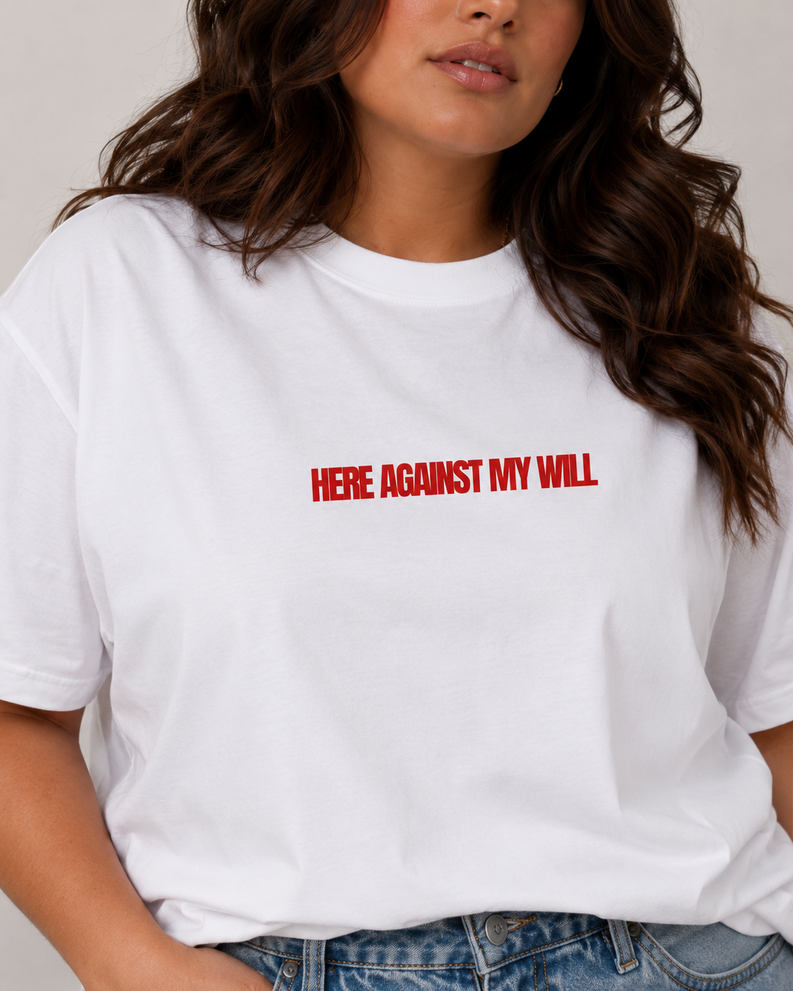 Here Against My Will Tee