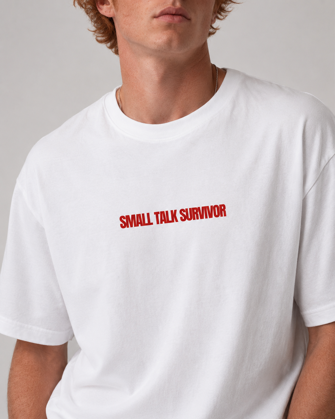 Small Talk Survivor Tee