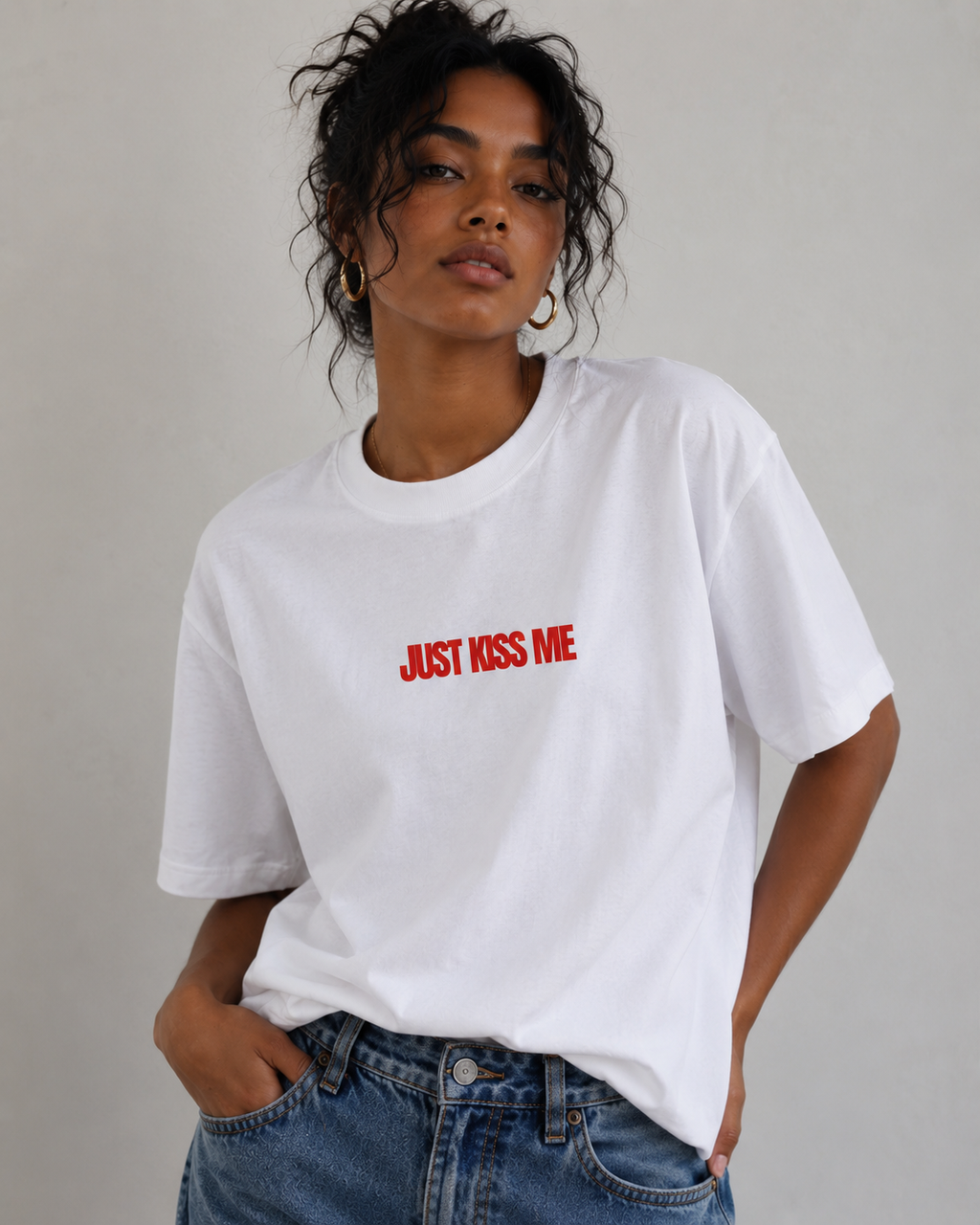 Just Kiss Me Tee