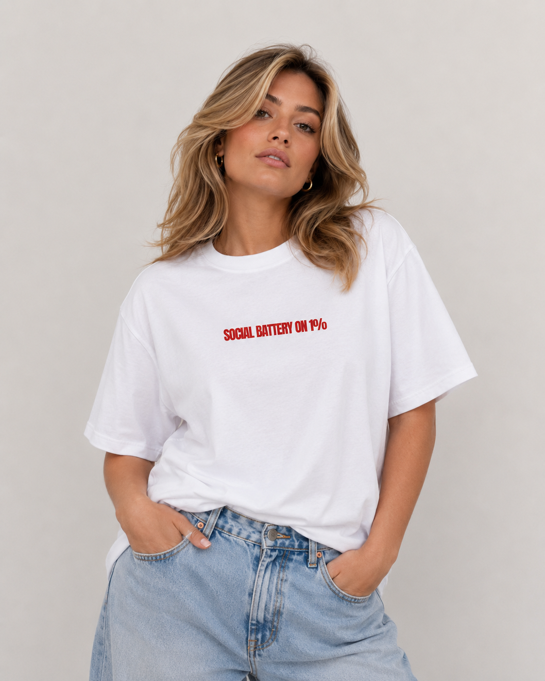 Social Battery Tee