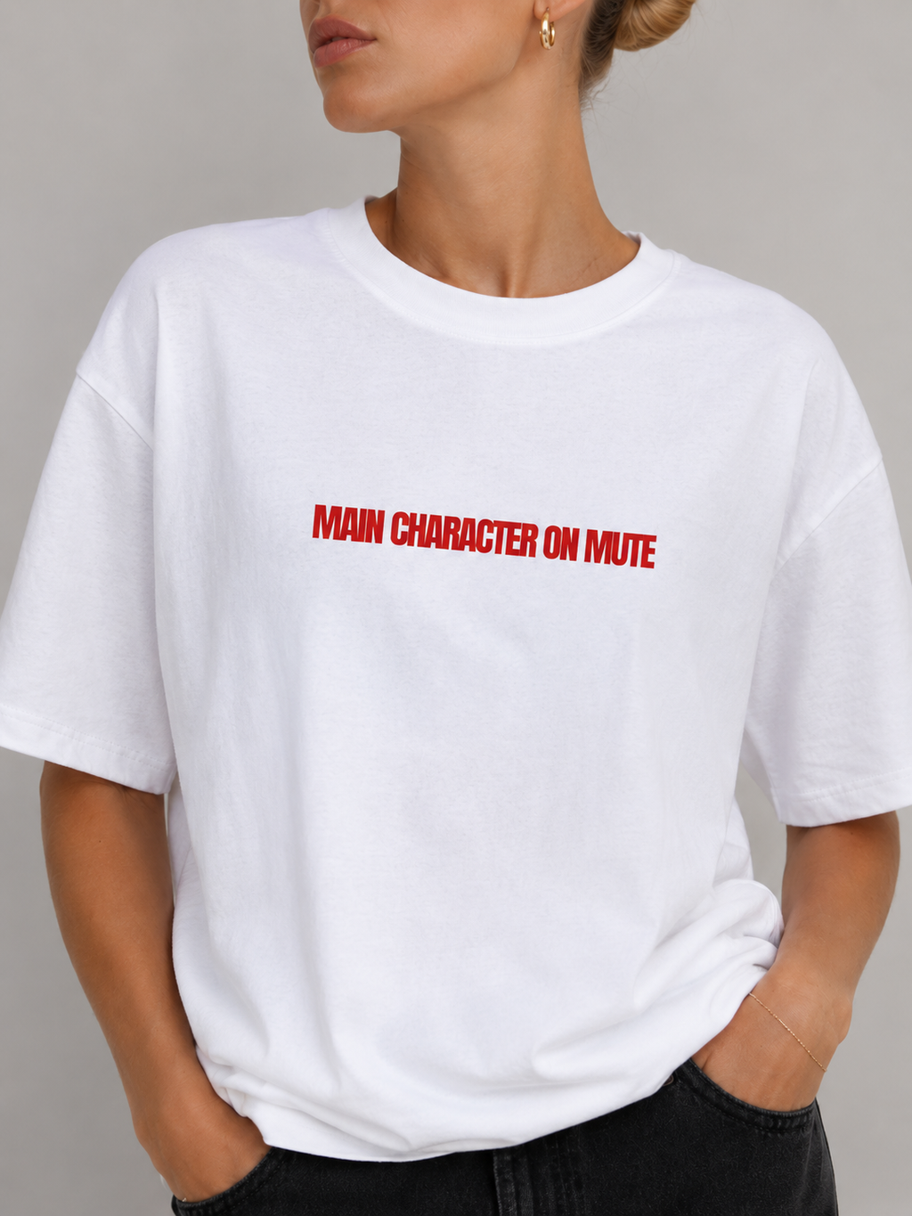Main Character On Mute Tee