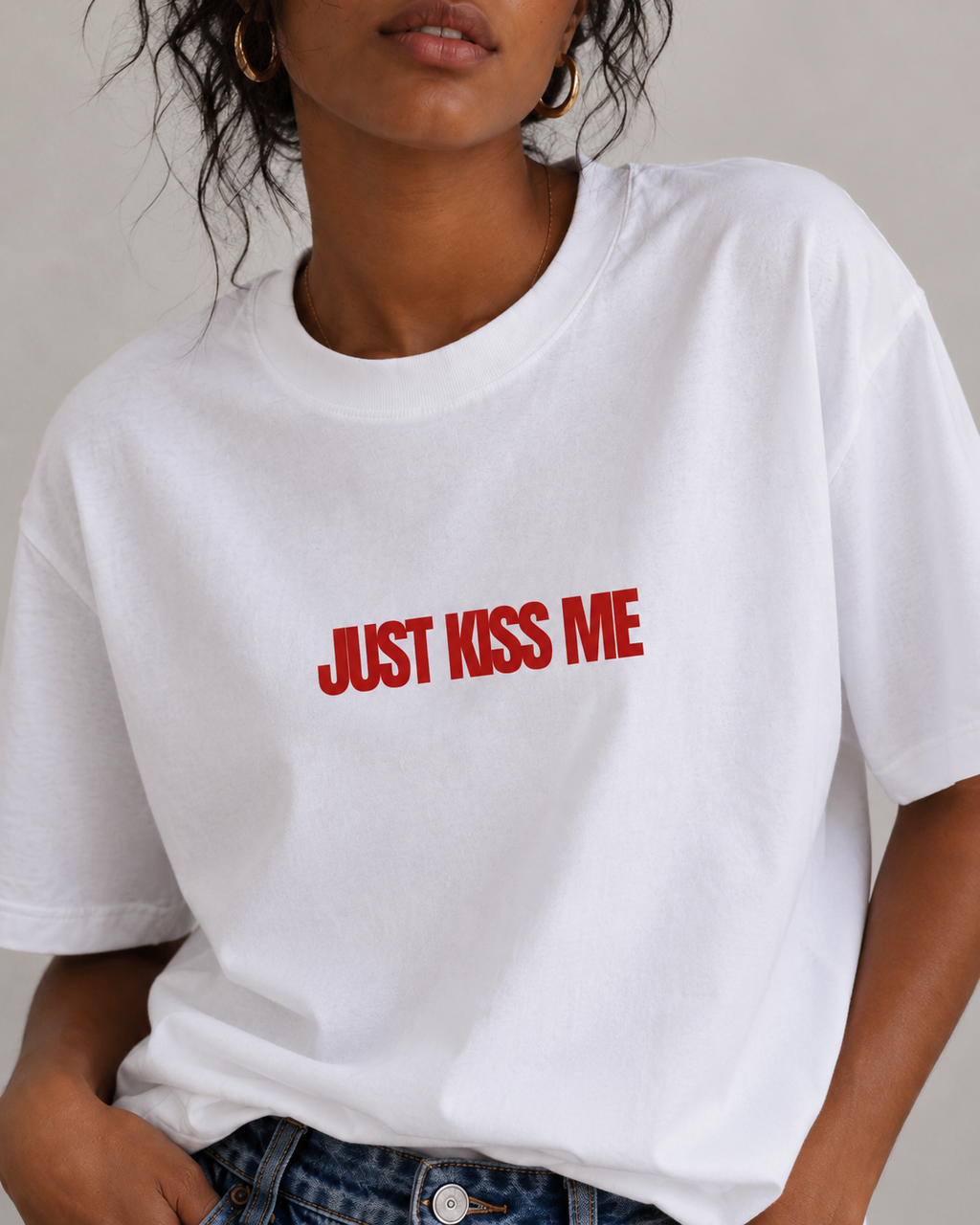 Just Kiss Me Tee